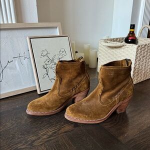 FRYE Suede Booties